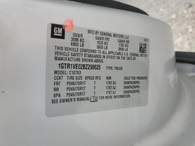2011 GMC SIERRA C15 - 1GTR1VE02BZ298625