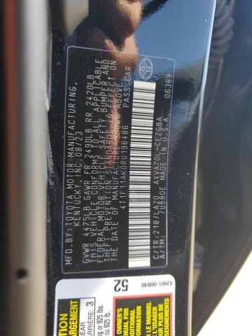 2024 TOYOTA CAMRY XLE - 4T1F11AK0RU196486