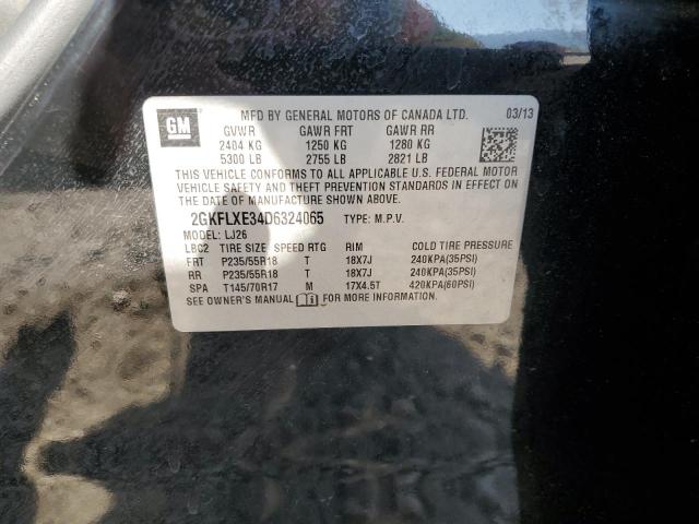 2013 GMC TERRAIN SL - 2GKFLXE34D6324065