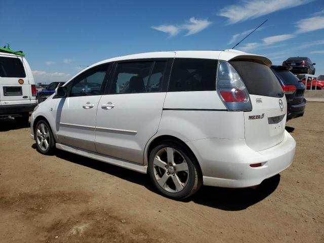 MAZDA 5 2007 white  gas JM1CR293670134081 photo #3