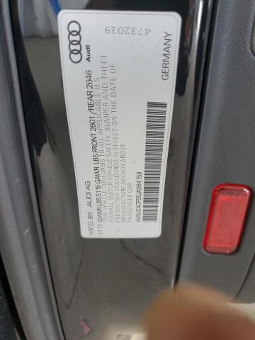 2018 AUDI S5 PRESTIG WAUC4CF55JA064159