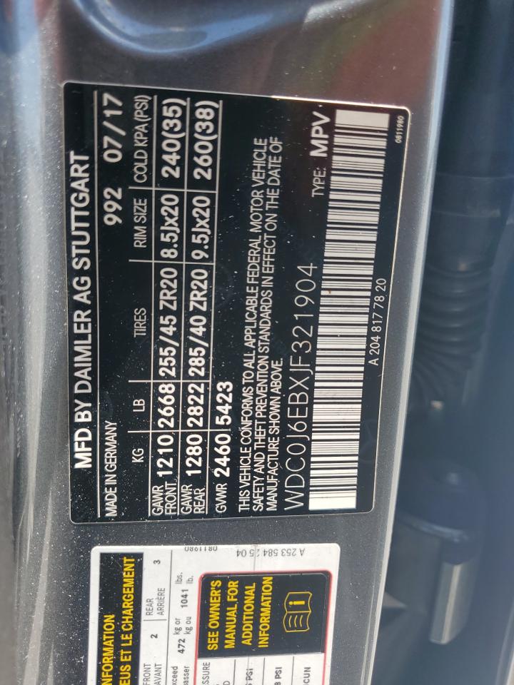 MERCEDES-BENZ GLC-CLASS 43 4MATIC AMG