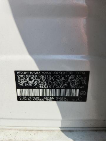 2015 LEXUS LS 460 JTHBL5EF5F5134345