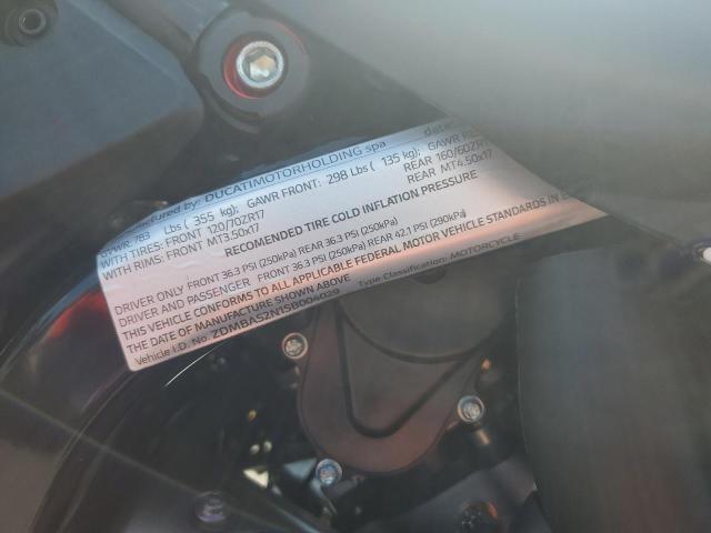 2025 DUCATI HYPERMOTAR ZDMBAS2N1SB004029