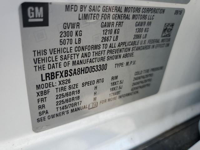 2017 BUICK ENVISION E LRBFXBSA8HD053300