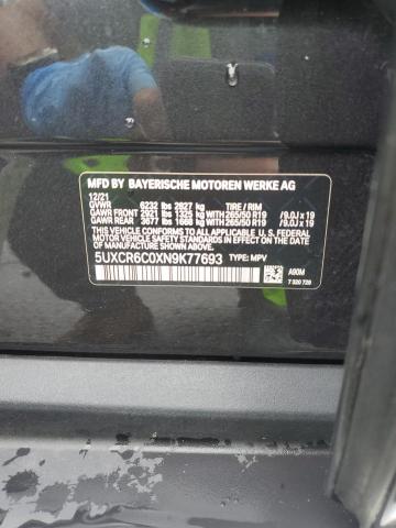 2022 BMW X5 XDRIVE4 - 5UXCR6C0XN9K77693
