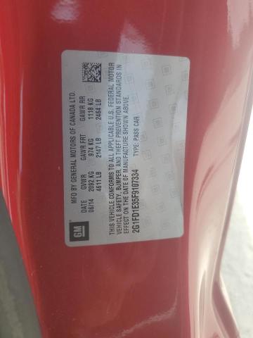 2015 CHEVROLET CAMARO LT 2G1FD1E35F9107334