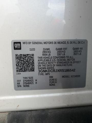 2024 CHEVROLET BLAZER RS 3GNKDCRJXRS186542