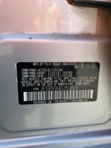 2013 SUBARU IMPREZA SP - JF1GPAS64D2818624
