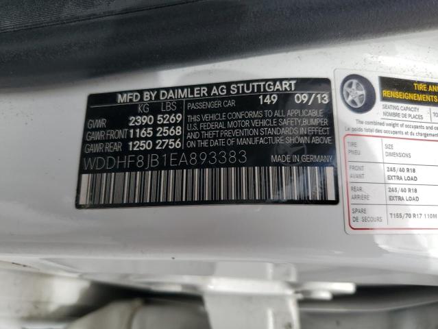 2014 MERCEDES-BENZ E 350 4MAT - WDDHF8JB1EA893383