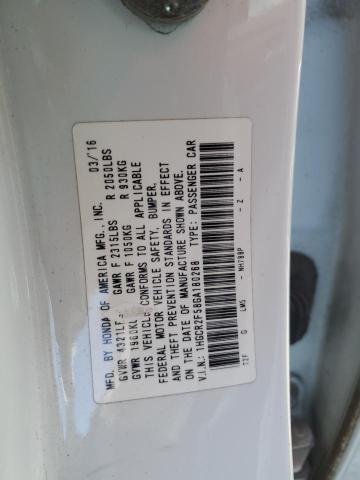 2016 HONDA ACCORD SPO - 1HGCR2F58GA180268