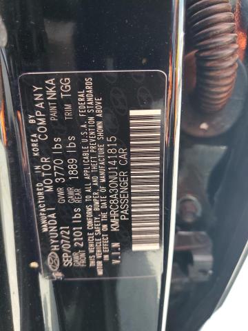 2022 HYUNDAI VENUE SEL KMHRC8A30NU141815