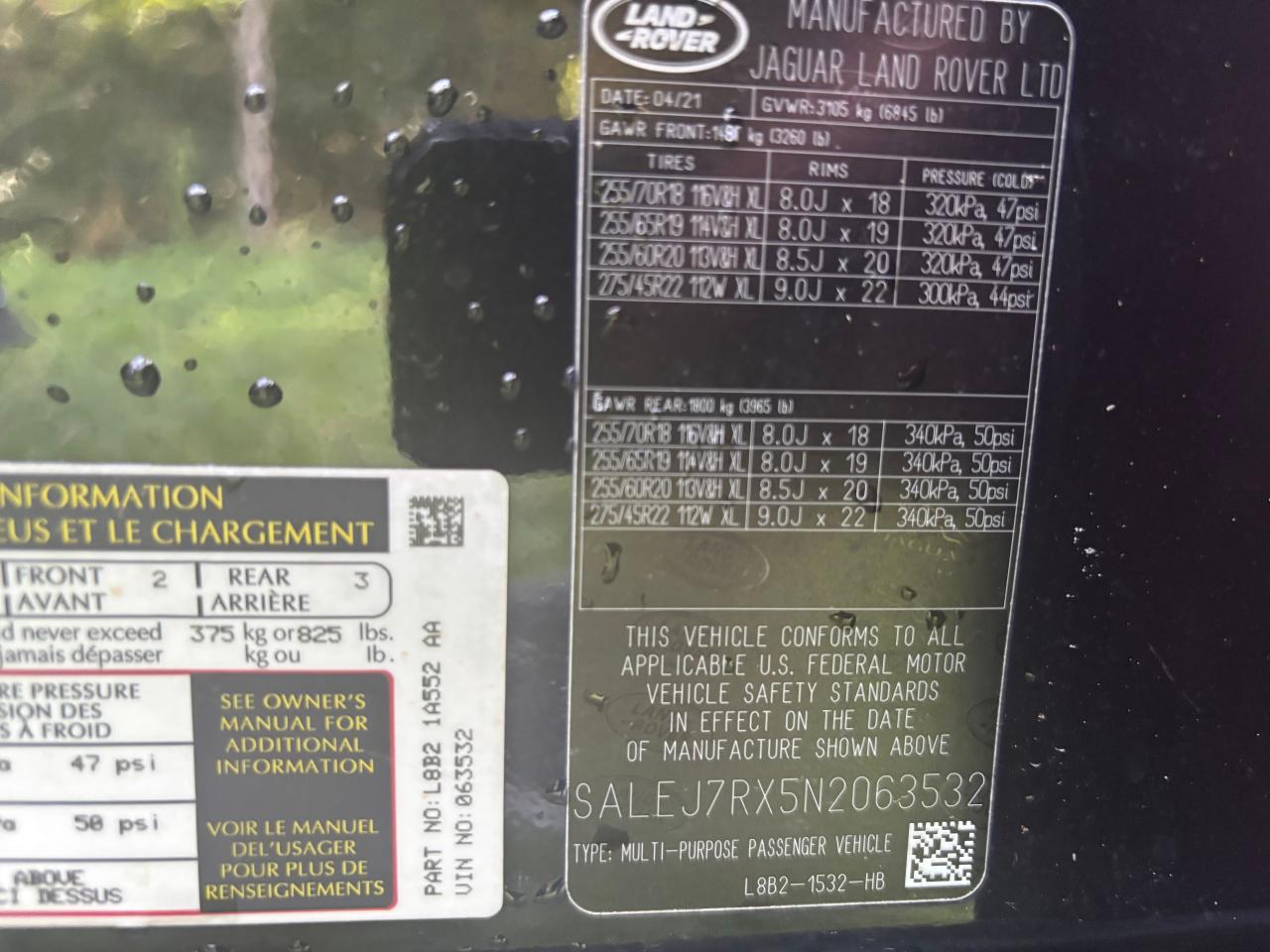 LAND ROVER DEFENDER 110 S