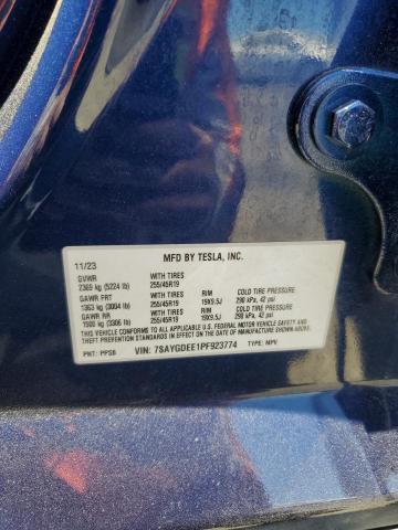 2023 TESLA MODEL Y 7SAYGDEE1PF923774