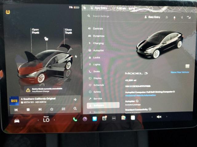 2023 TESLA MODEL 3 5YJ3E1EA4PF571198