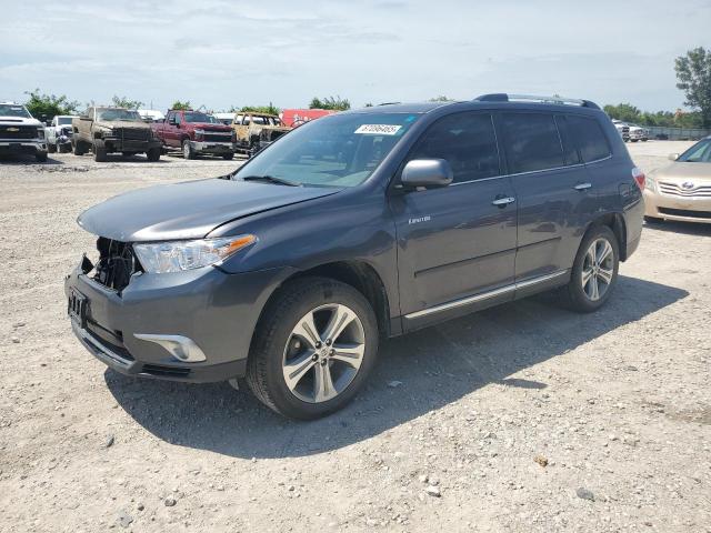 5tdyk3ehxbs048862 Toyota Highlander Limited 2011