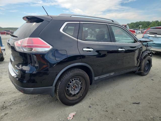 NISSAN ROGUE S 2014 black  gas 5N1AT2MV0EC852881 photo #4