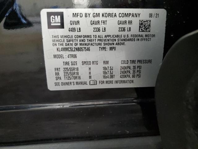 2022 BUICK ENCORE GX KL4MMCSL2NB057546