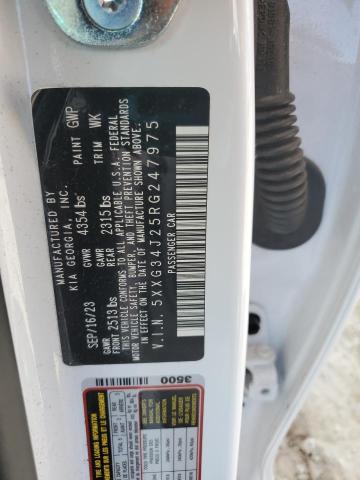 2024 KIA K5 EX 5XXG34J25RG247975
