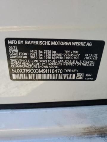 2021 BMW X5 XDRIVE4 - 5UXCR6C03M9H18470