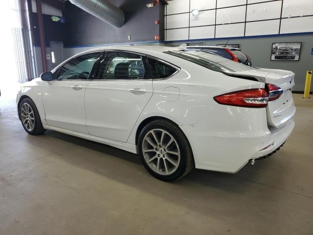 FORD FUSION SEL 2019 white  gas 3FA6P0CD3KR219354 photo #3