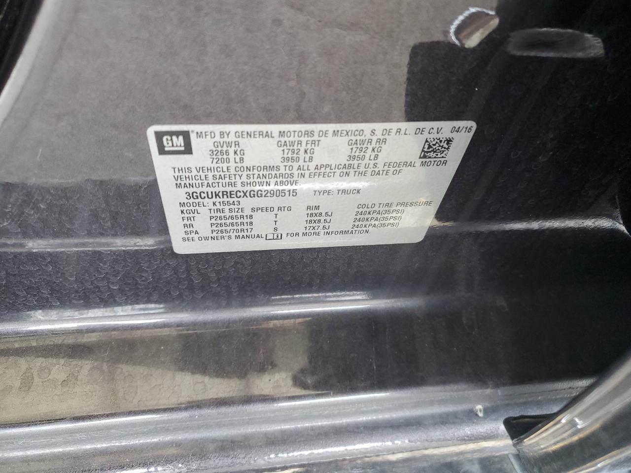 CHEVROLET SILVERADO K1500 LT