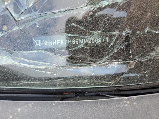 2021 HONDA CIVIC EX - SHHFK7H66MU208671