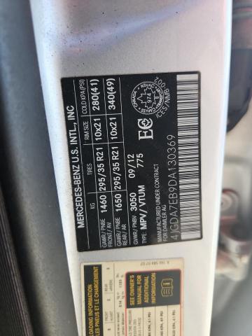 2013 MERCEDES-BENZ ML 63 AMG - 4JGDA7EB9DA130369