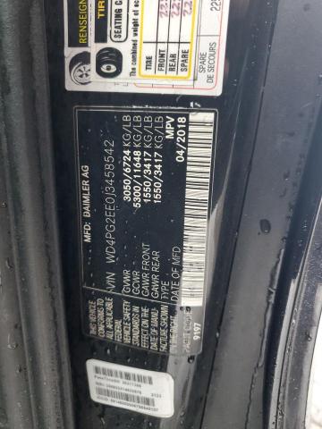 2018 MERCEDES-BENZ METRIS WD4PG2EE0J3458542