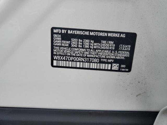 2024 BMW X3 SDRIVE3 WBX47DP00RN317080