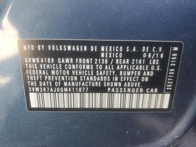 2016 VOLKSWAGEN JETTA SE - 3VW267AJ0GM411877
