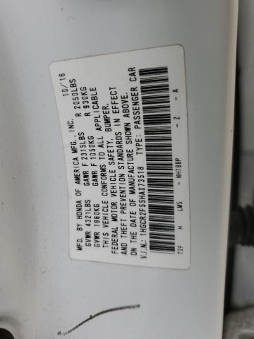 2017 HONDA ACCORD SPO - 1HGCR2F55HA073518