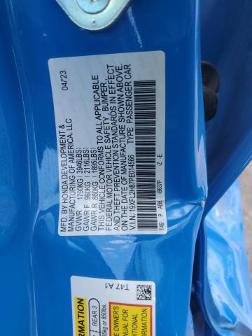 2023 HONDA CIVIC SPORT 19XFL2H87PE014566