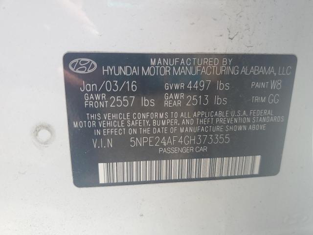 2016 HYUNDAI SONATA SE - 5NPE24AF4GH373355