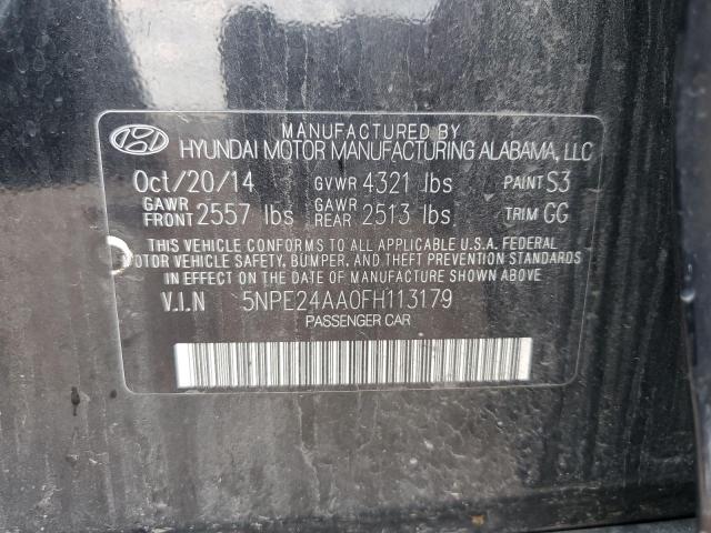 2015 HYUNDAI SONATA ECO 5NPE24AA0FH113179