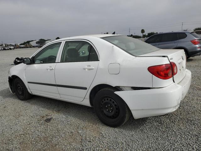 TOYOTA COROLLA CE 2005 white  gas JTDBR32E452057242 photo #3