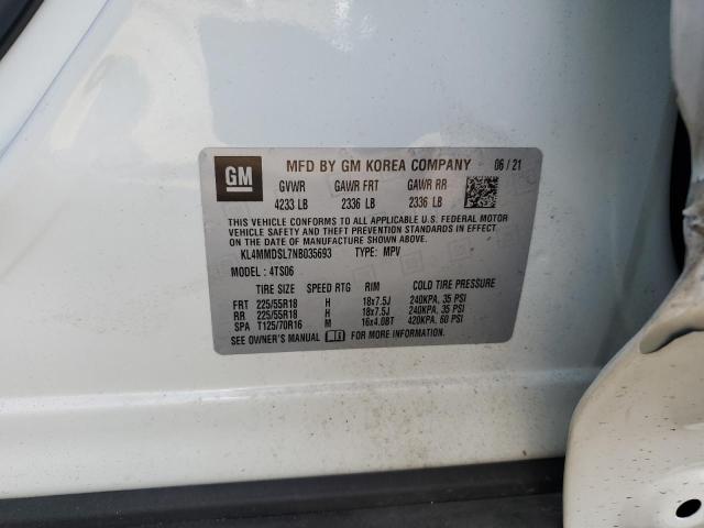 2022 BUICK ENCORE GX KL4MMDSL7NB035693
