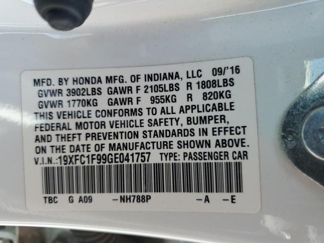 2016 HONDA CIVIC TOUR 19XFC1F99GE041757