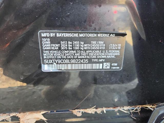 2020 BMW X3 XDRIVEM 5UXTY9C08L9B22435