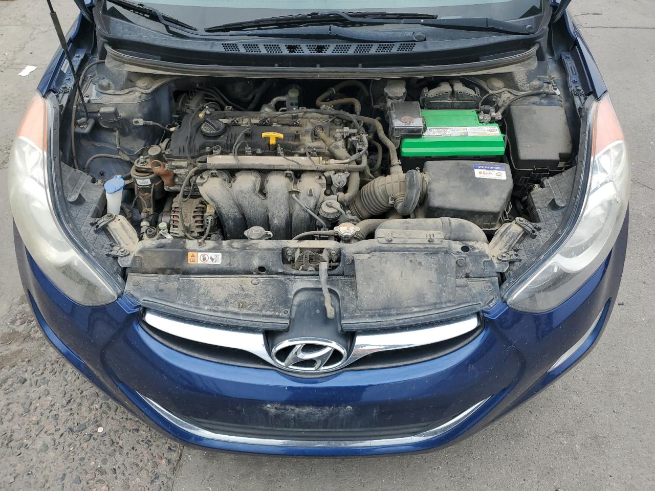 Lot #3216465448 2013 HYUNDAI ELANTRA GL