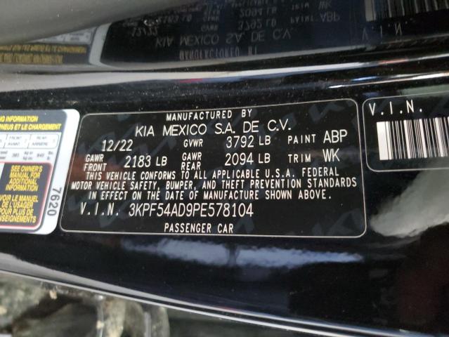 2023 KIA FORTE GT L 3KPF54AD9PE578104