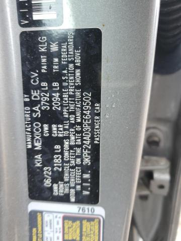 2023 KIA FORTE LX - 3KPF24AD3PE649502