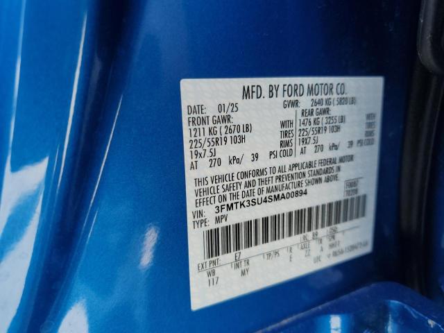 2025 FORD MUSTANG MACH-E PREMIUM 3FMTK3SU4SMA00894