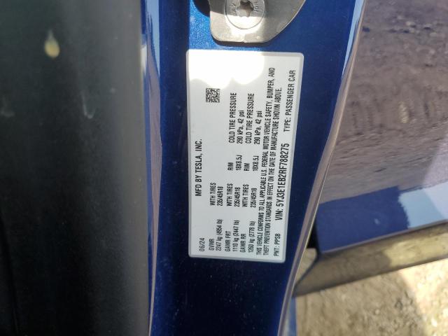 2024 TESLA MODEL 3 5YJ3E1EB2RF788275