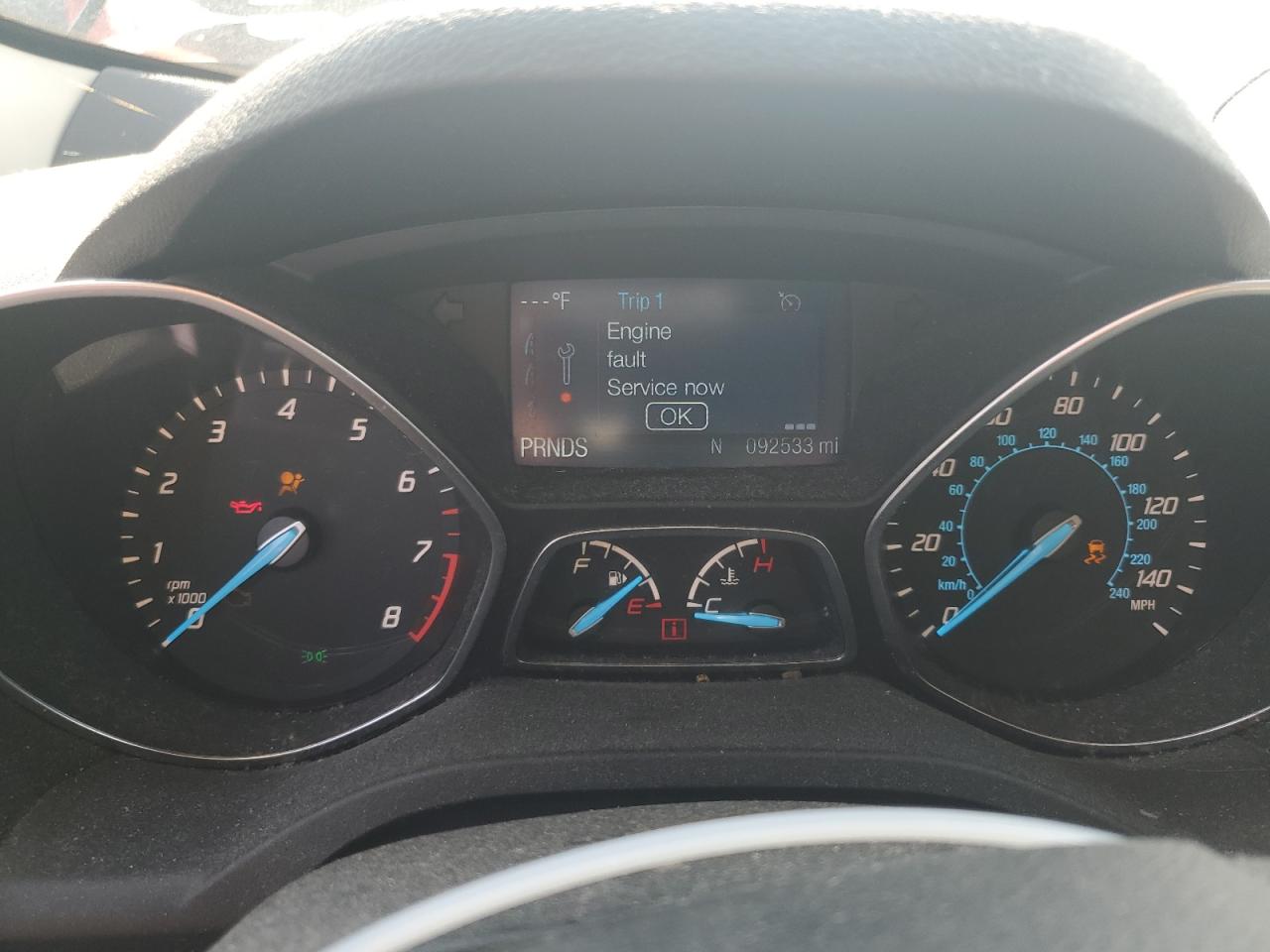 Lot #3222030177 2015 FORD ESCAPE SE