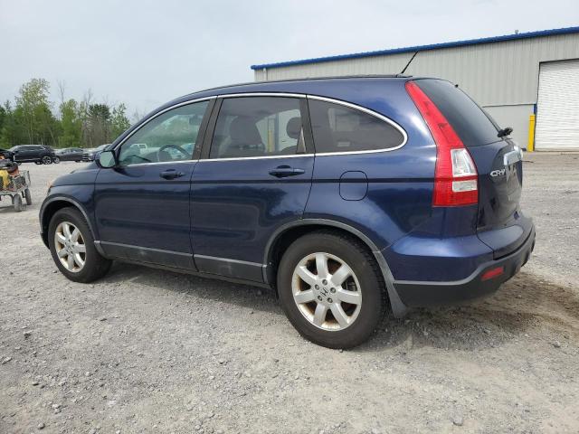HONDA CR-V EXL 2008 blue  gas 5J6RE48778L036080 photo #3