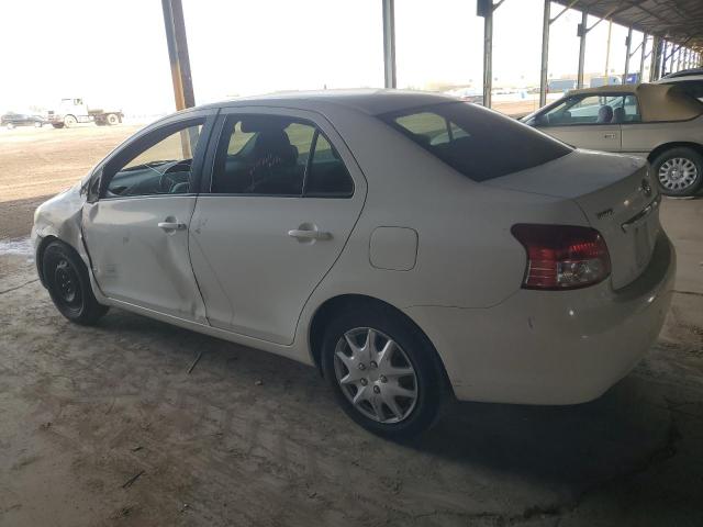 TOYOTA YARIS 2010 white  gas JTDBT4K36A1386076 photo #3