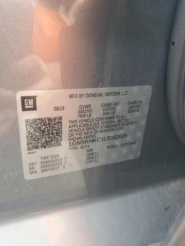 2020 CHEVROLET SUBURBAN K 1GNSKHKC1LR162025