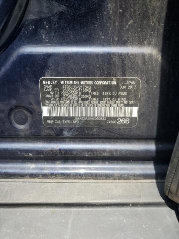 2017 MITSUBISHI OUTLANDER JA4AZ2A38HZ060933