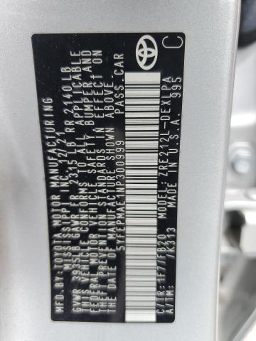 2022 TOYOTA COROLLA LE - 5YFEPMAE1NP300999